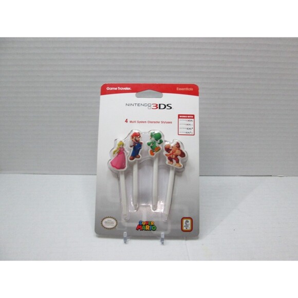 Nintendo 3DS 4 Multi System character styluses (NEW)
